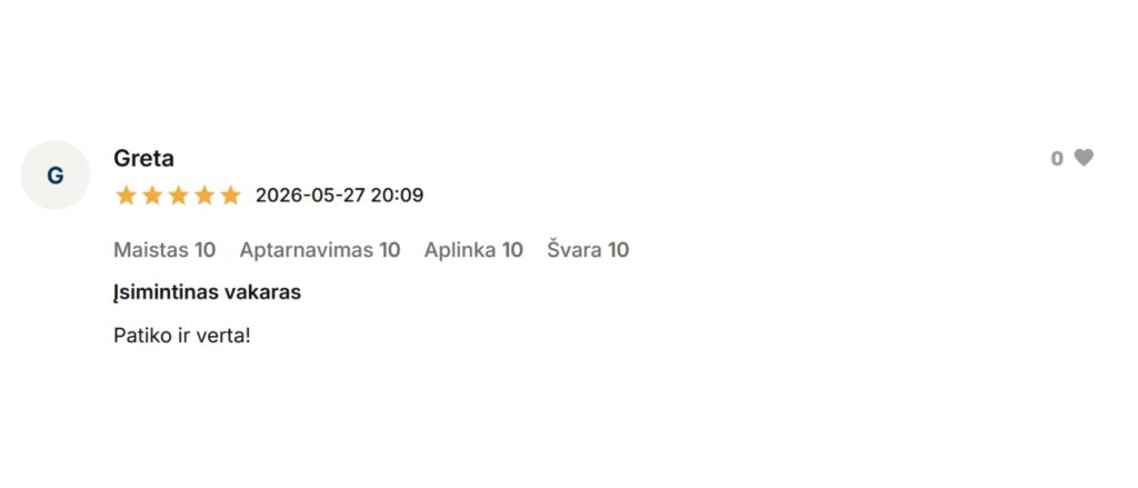 Omakase Vilnius atsliepimai 7